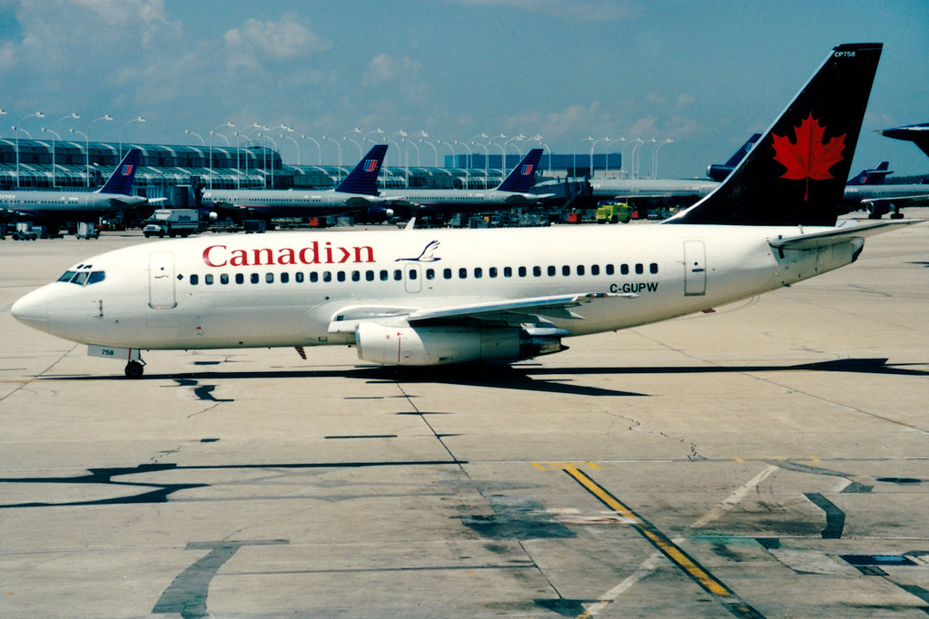 Canadian Airlines Boeing 737200 CGUPW Chicago O'Ha… Flickr