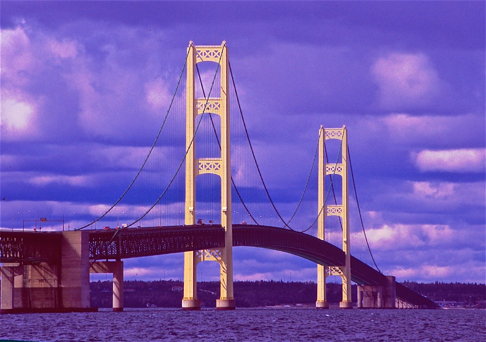 Mackinac Bridge, MI OK, I'll admit it. The Mackinac Bridge… Flickr