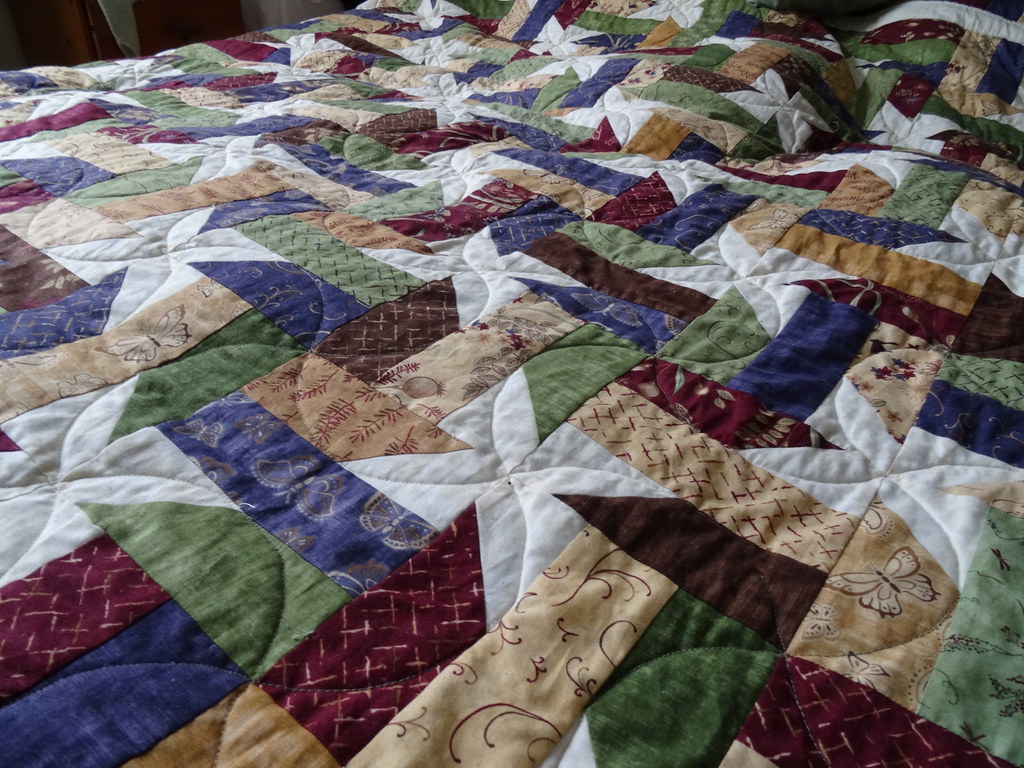 Patchwork quilt Sheena Mitchell Flickr