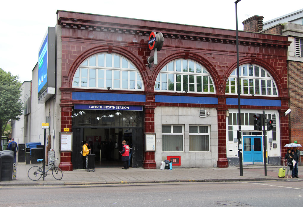Lambeth North station, 110 Westminster Bridge Road, SE1 Flickr