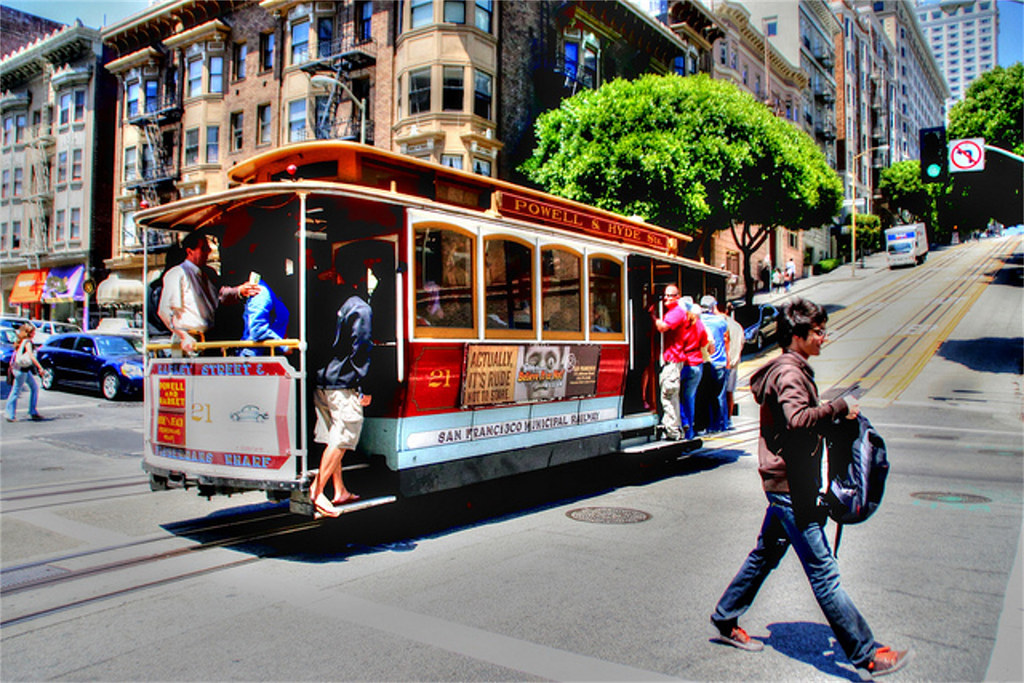 San Francisco Trolley in HDR HDR from a single image. San … Flickr