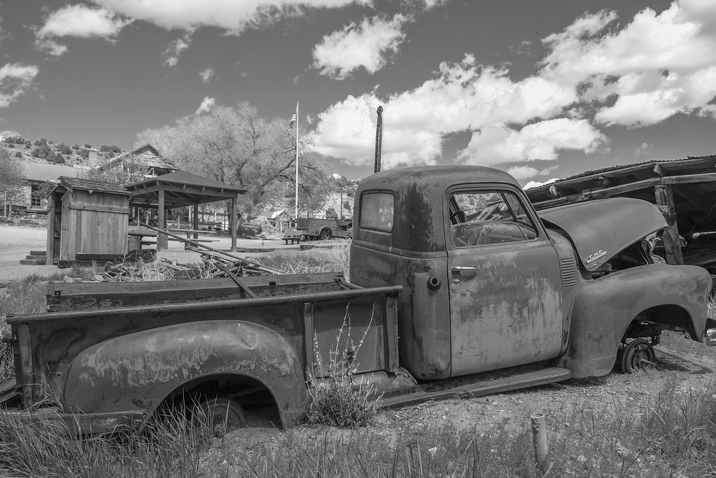 Belmont Ghost Town 24 Near Tonopah, Nevada. Population 9 … Flickr