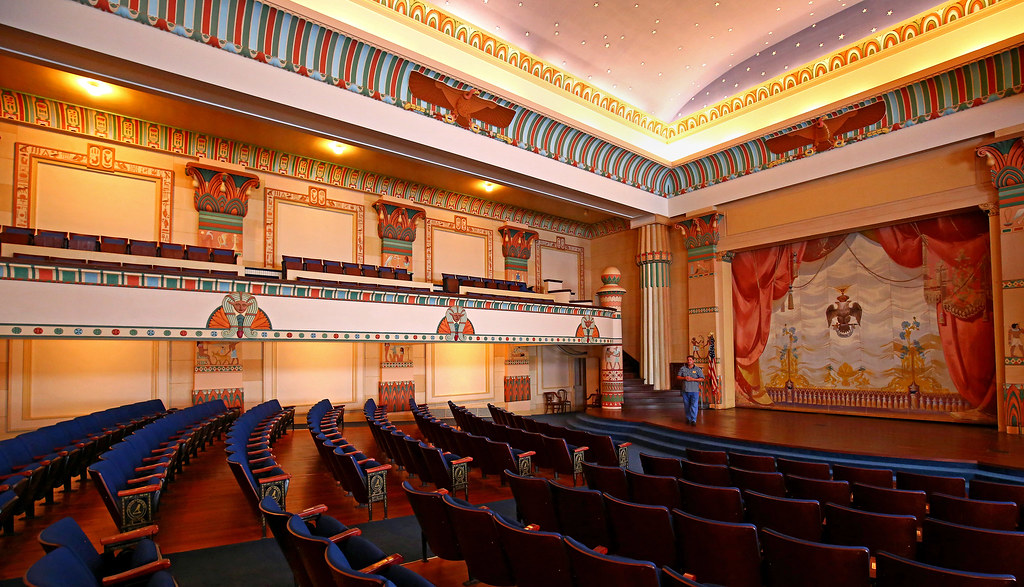 One of Many Rooms Inside The Scottish Rite Masonic Temple … Flickr