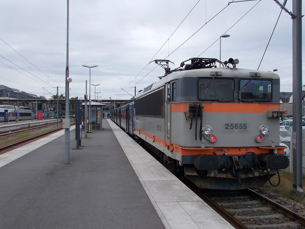 SNCF 25655 at St Malo with train 854358 1720 to Rennes on… Flickr