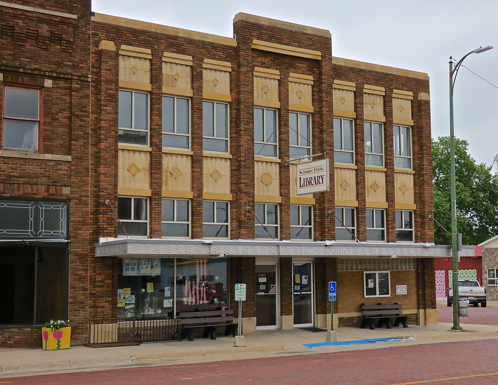 Schuyler Public Library, Schuyler, NE Schuyler Public Libr… Flickr