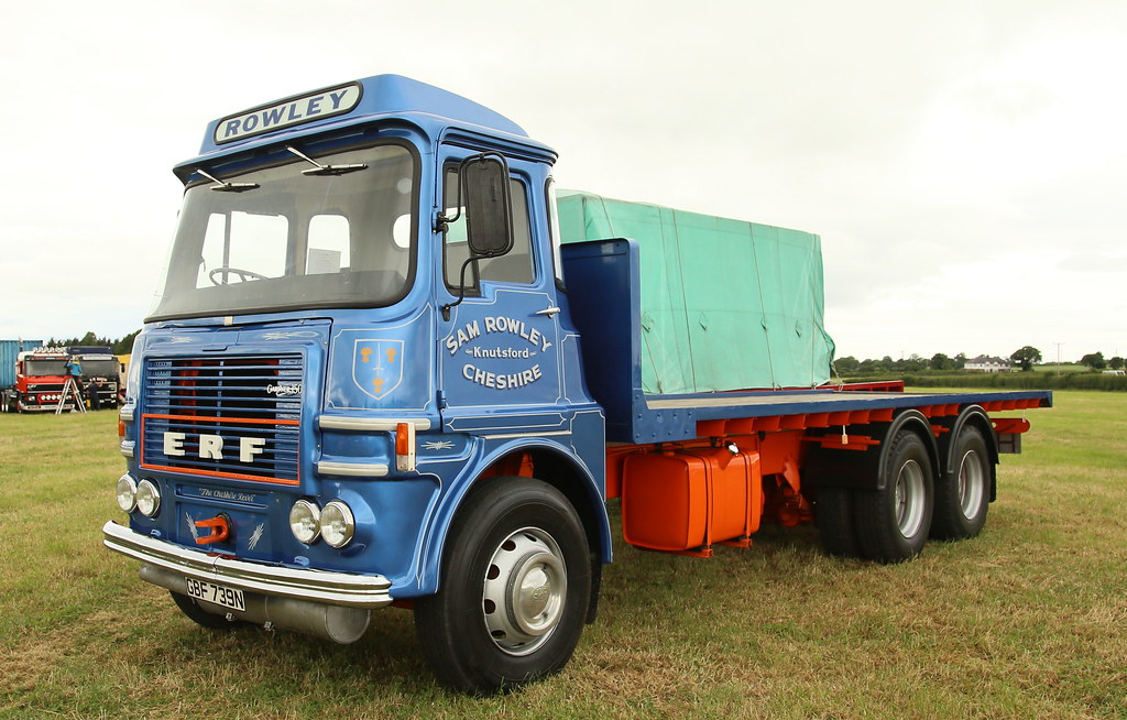 ERF A 6x4 GBF 739F Rowley Flat Truck. Frank Hilton. IMG_98… Flickr