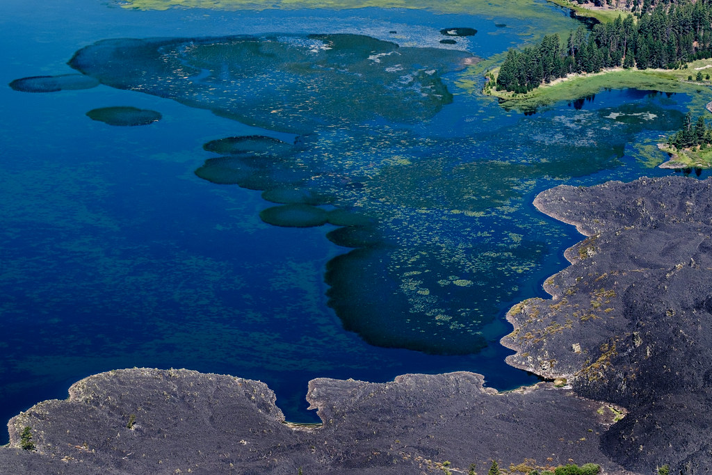 Lava Flow into Davis Lake, Oregon Alex Wells Flickr