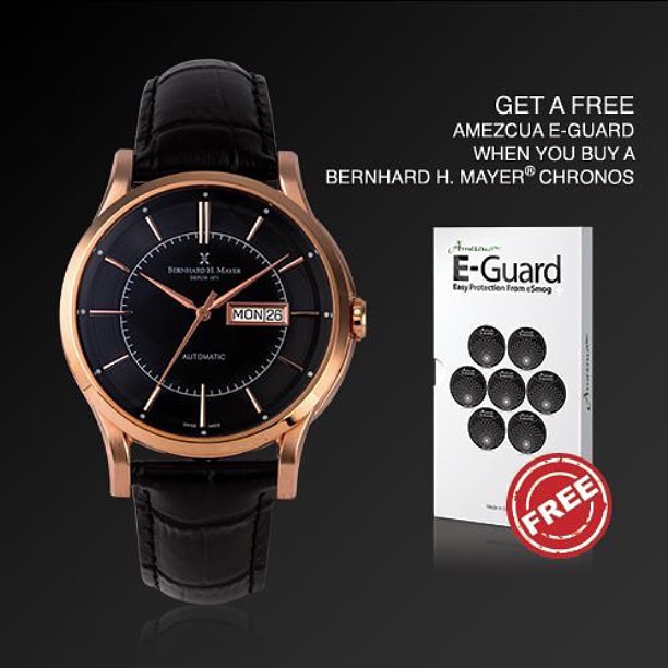 Buy Bernhard H. Mayer® Chronos Watch Rose Gold and get a