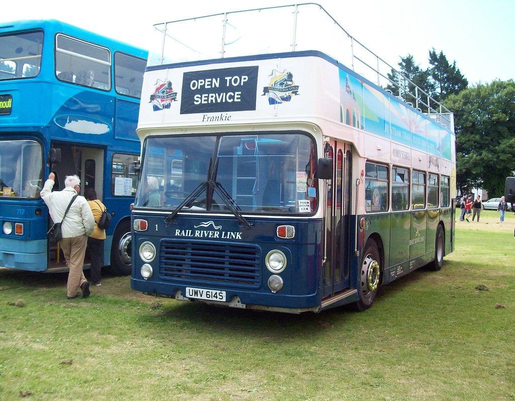 UWV 614S 1978 Bristol VR Open Top Bournemouth Bus Rally … Flickr