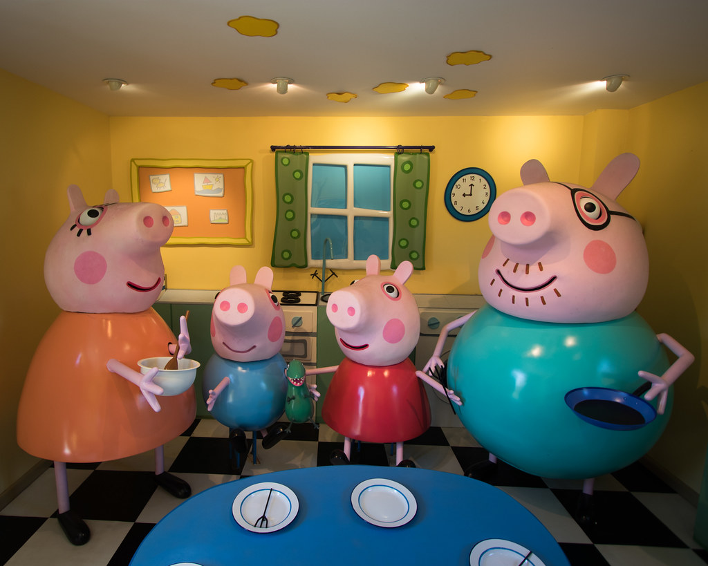 Peppa Pig House Inside Rain Will
