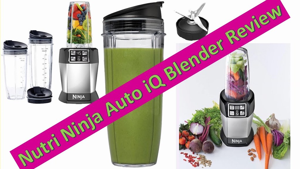 Nutri Ninja Auto iQ Blender Review Nutri Ninja AutoiQ (… Flickr