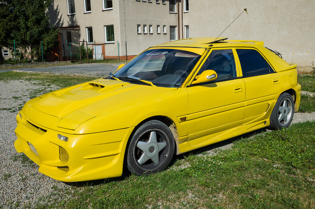 Mazda 323F tuning A typical design "tuning" with no change… Flickr