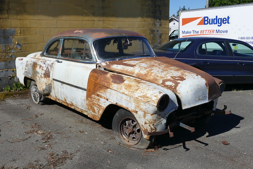 old cars in a lot Centralia washingtom bballchico Flickr