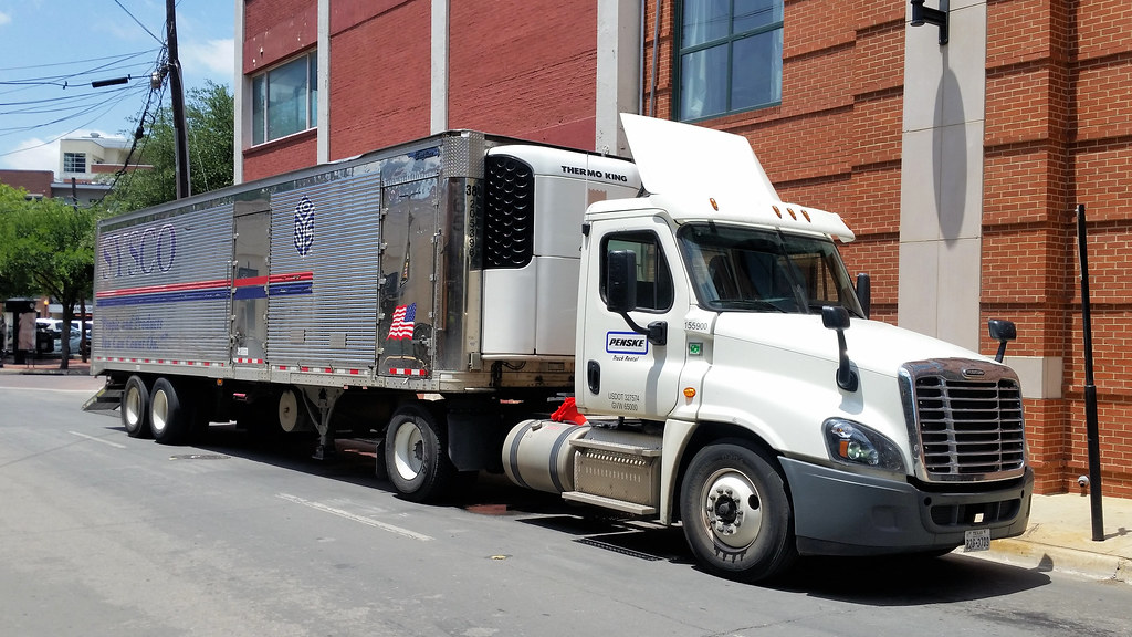 Penske Sysco Penske Truck Rental FREIGHTLINER matched