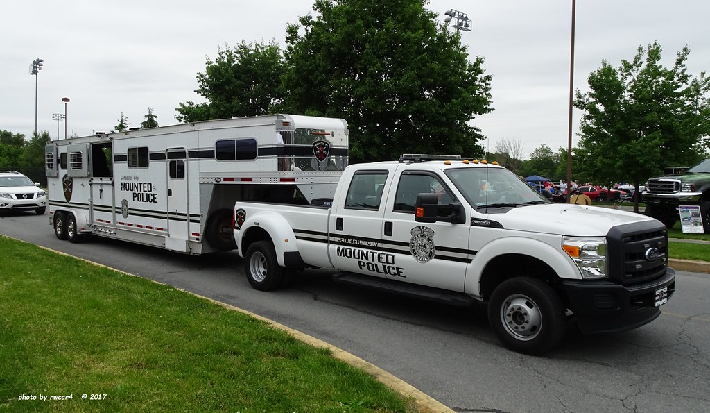 Lancaster City PA Police Ford F350 Mounted Unit (01) Flickr