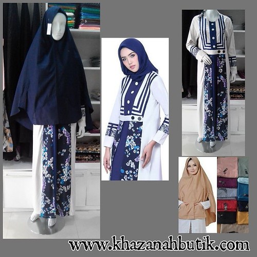 Gamis Navy Abu (10361004) Cassual Khimar (50201012) newar