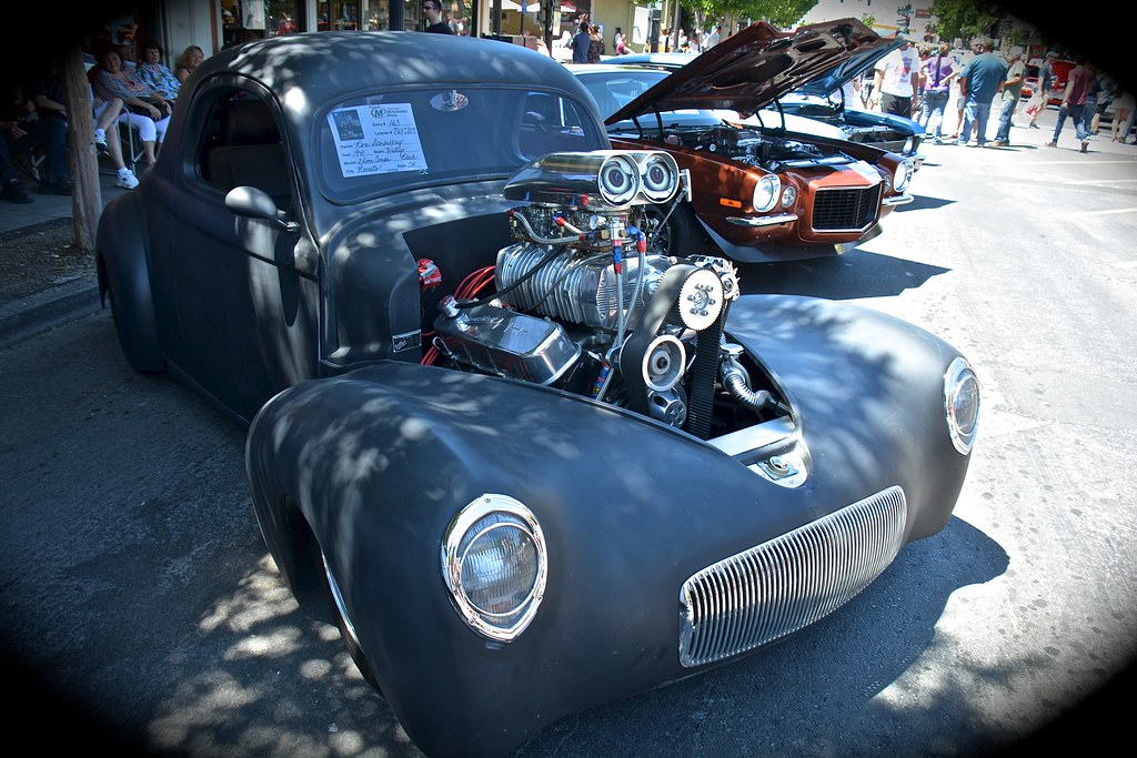 1941 CAR SHOW Petaluma Ca. USA Vince Neuwirth ) Very Busy Flickr