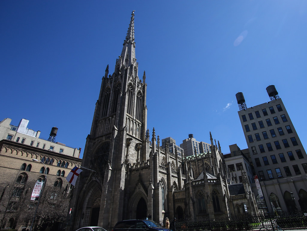 Grace Church NYC Grace Episcopal Church on Broadway is the… Flickr