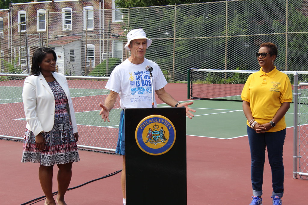 Pickleball Court Improvements Philadelphia Parks & Recreation Flickr