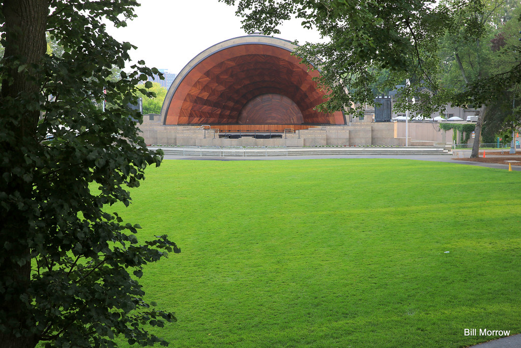 BOSTON HATCH SHELL Best known for the annual 4th of July S… Flickr
