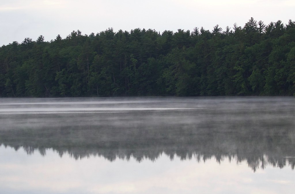 Big Island Pond, Hampstead, NH Under the same moon... Flickr