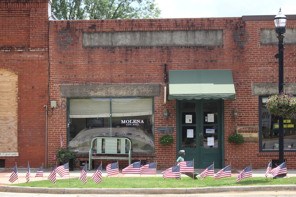 Molena City Hall Molena City Hall, Molena, Pike County, Ge