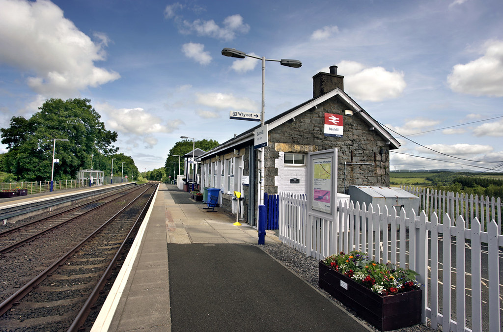 Barrhill Station, South Ayrshire, Scotland, 2015 Barrhill … Flickr