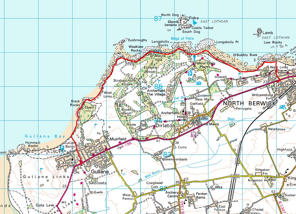 2017 01 24 Gullane to North Berwick Walk P001 Archive Master GWC