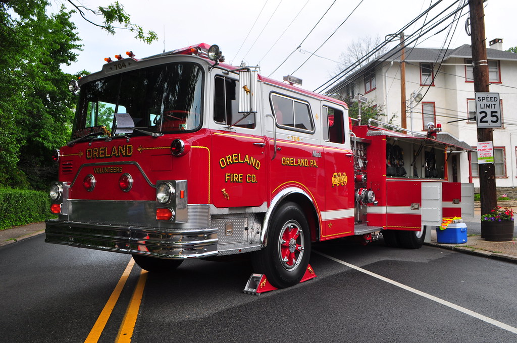 Oreland Fire Company Engine 704 1979 Mack CF700 Pumper Ca… Flickr