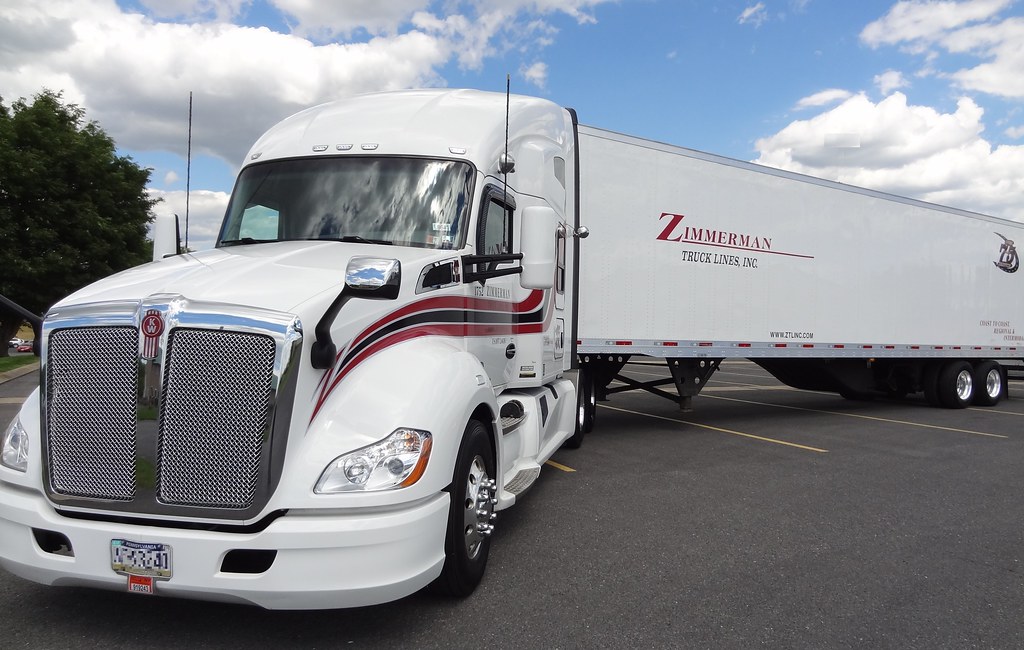 Kenworth Zimmerman Truck Lines T680 1 TruckPR Flickr