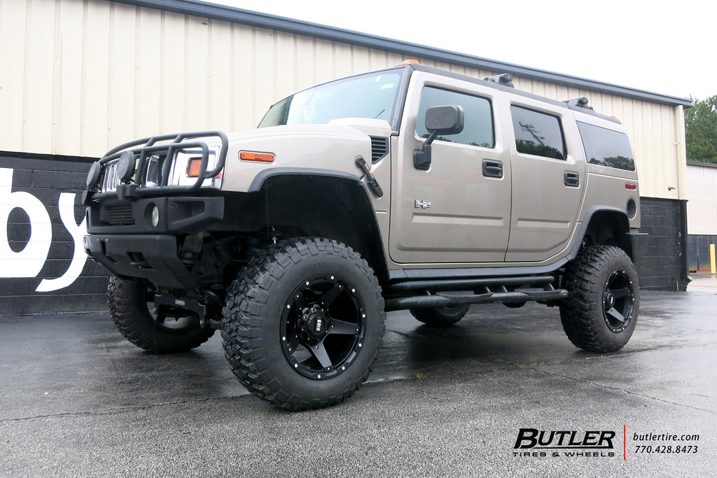 Hummer H2 with 20in Grid OffRoad GD4 Wheels and BF Goodrich Tires with