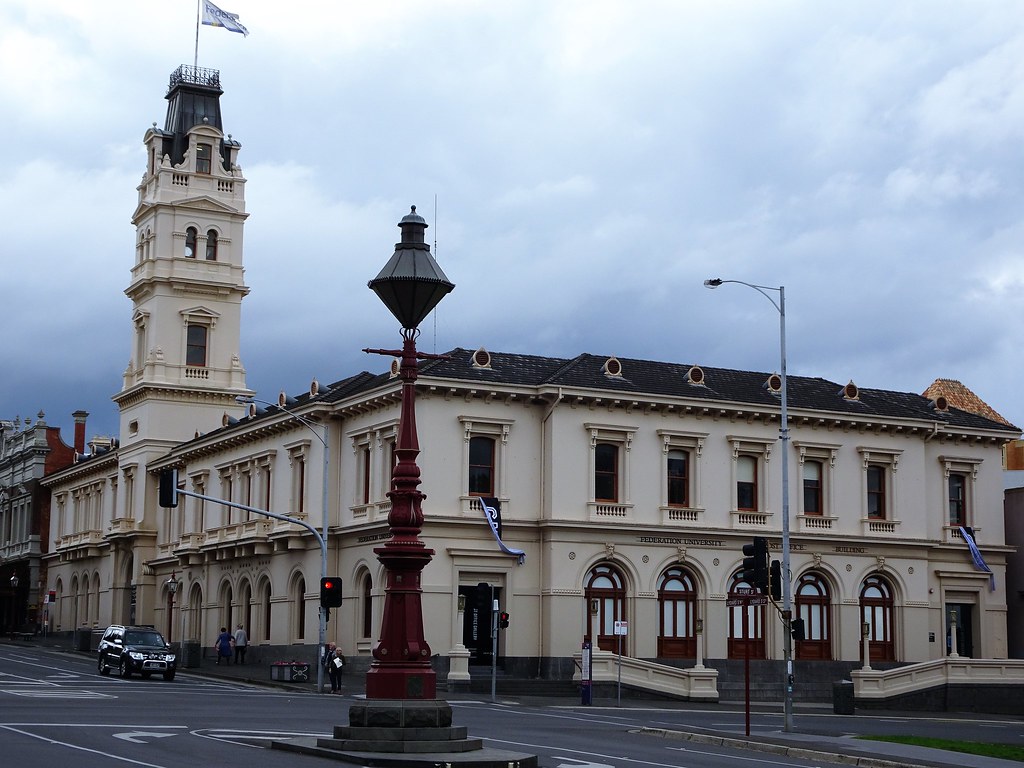 Ballarat Post Office now a gallery. First stage built in 1… Flickr