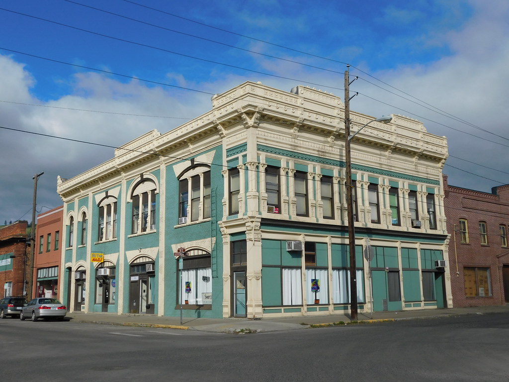 The Slater Building LaGrande, Oregon Constructed by James … Flickr