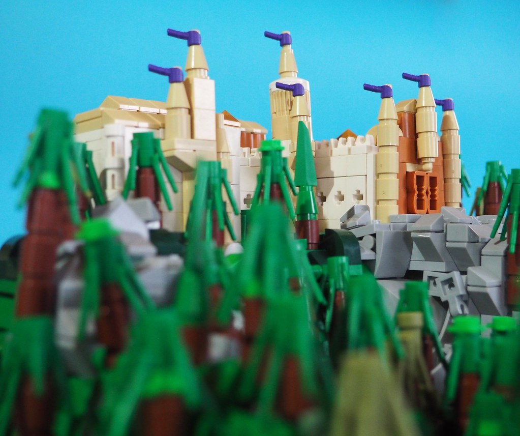 Cone Castle Built for the last round of the LCBTC! Mixed f… Flickr