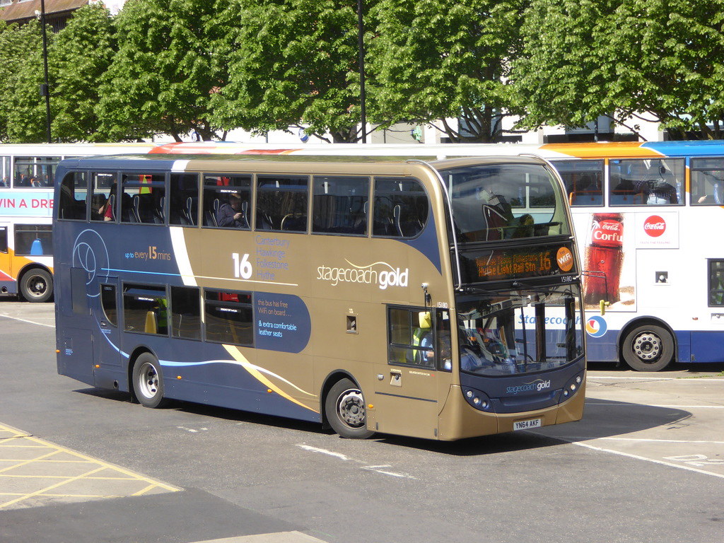 Stagecoach South East 15180 YN64 AKF on 16, Canterbury Bus… Flickr