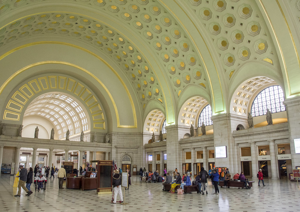 Union Station Washington DC Newly restored vaulted ceiling… Flickr