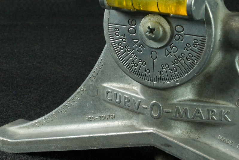 SOLD Rare Vintage Jackson CurvOMark Contour Marker Tool, USA Made