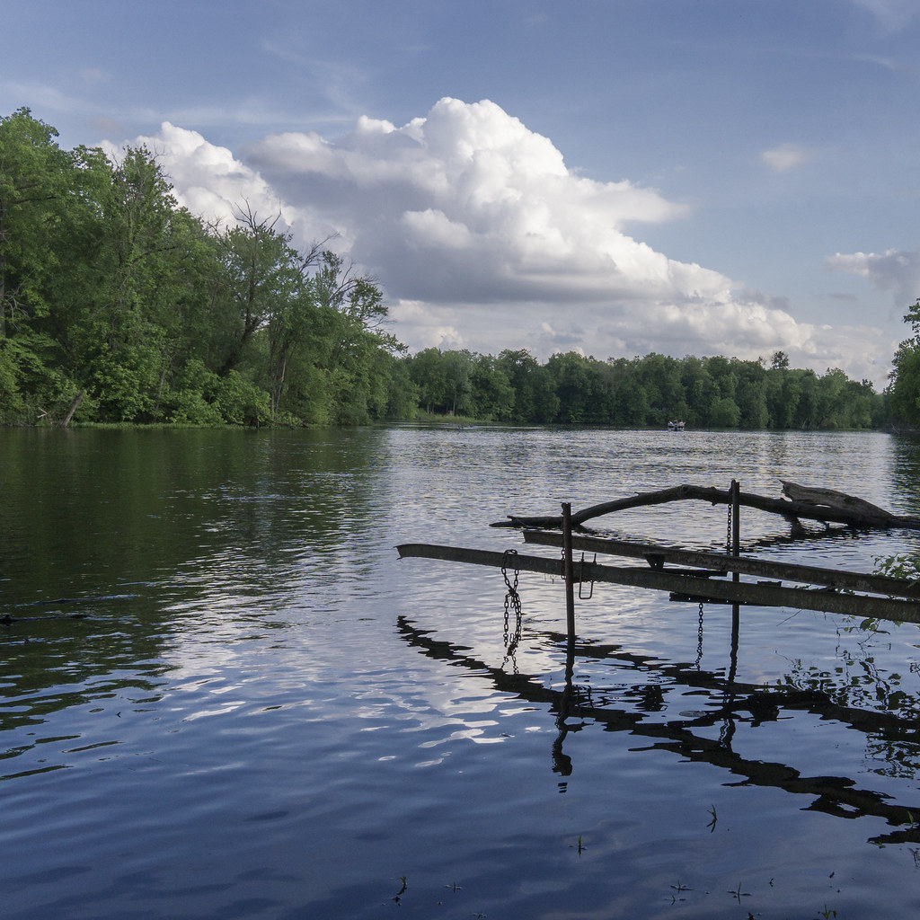 Elevation of White Pigeon Township, MI, USA Topographic Map