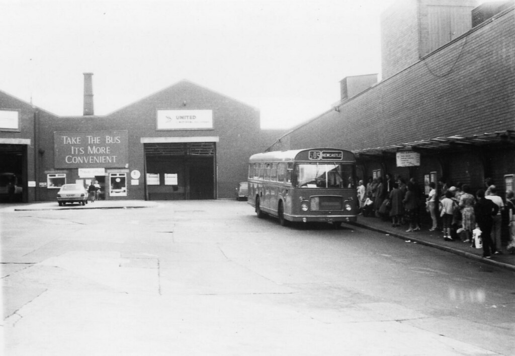 United Auto Berwick Garage. Marygate Garage and Bus Statio… Flickr