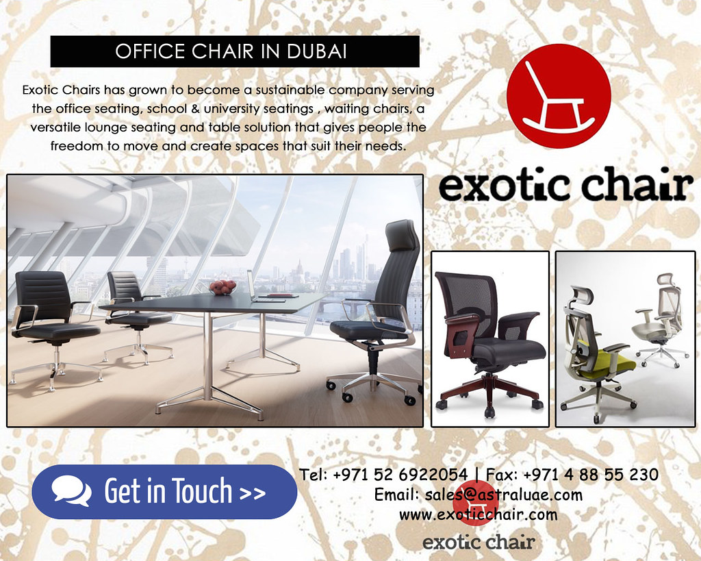 Office Chair in Dubai At Exotic Chairs, our wide range of … Flickr