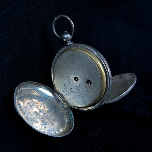 Willard/Bradley pocket watch This silver pocket watch made… Flickr