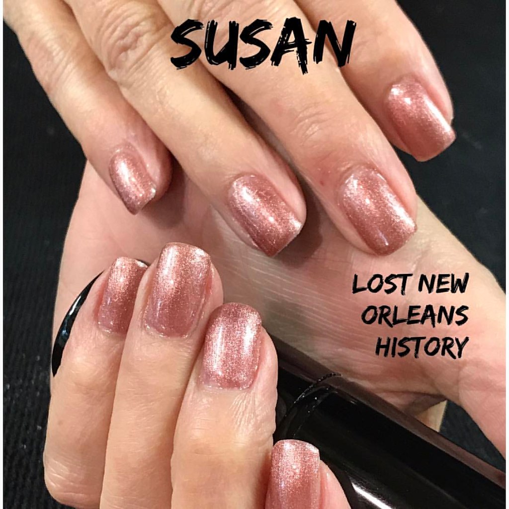 Lost New Orleans History gel polish over acrylic nails Flickr