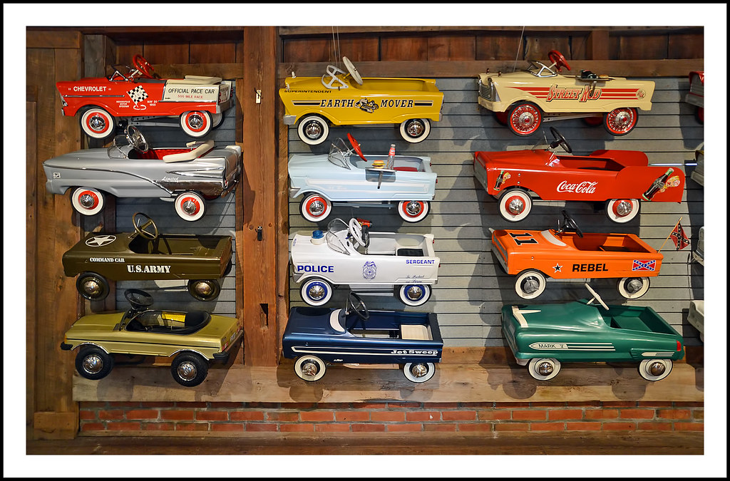 Pedal car Heaven at the Gilmore Car Museum Visit to the Gi… Flickr