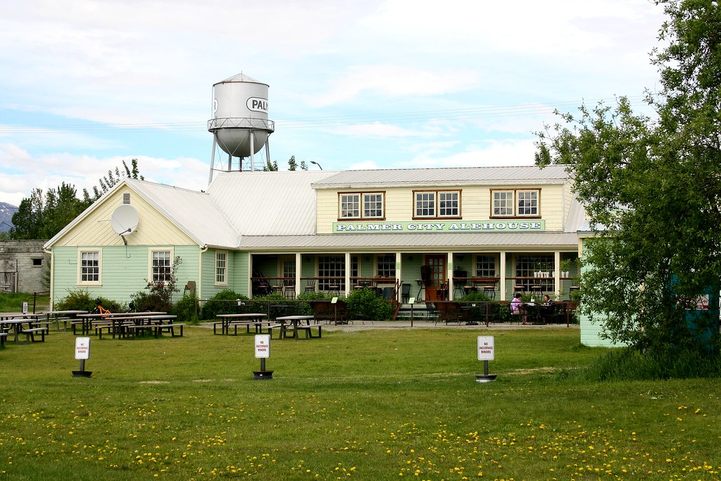 Palmer City Alehouse and Water Tower Palmer, Alaska Flickr