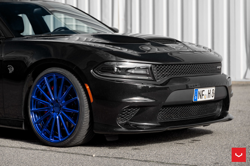 Dodge Charger Srt Hellcat Vfs 2 Custom Blue C Vossen Flickr