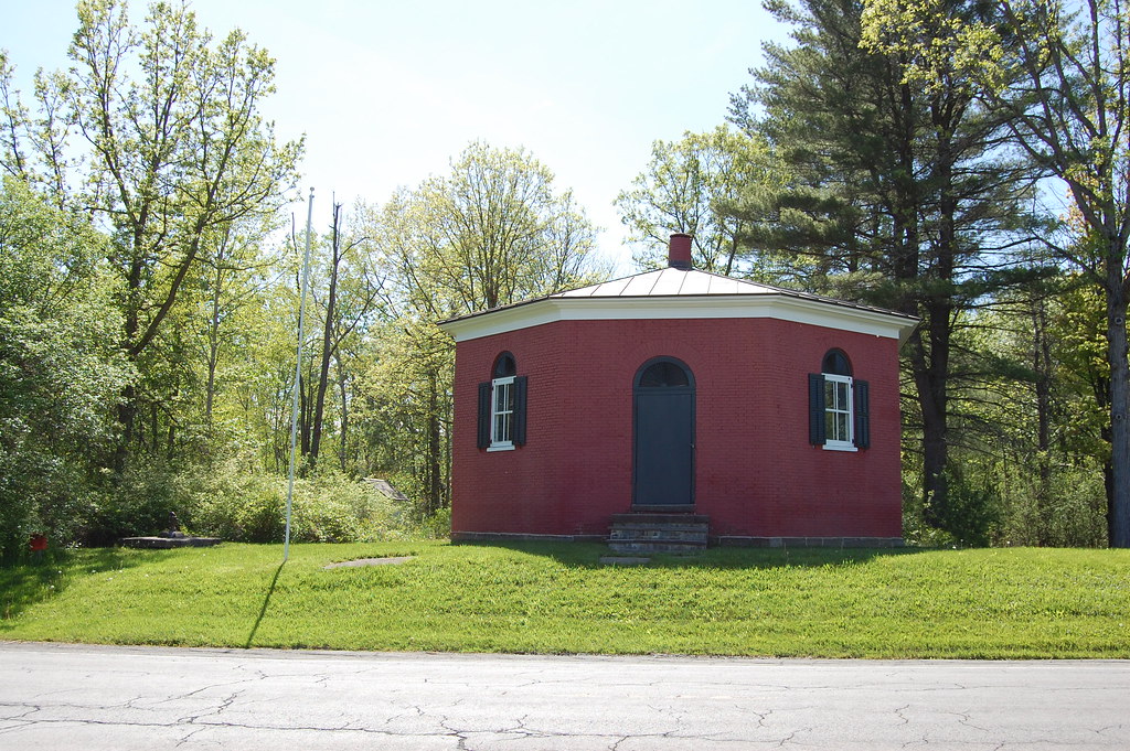 Eight Square School House Dryden, NY Another look at the… Flickr