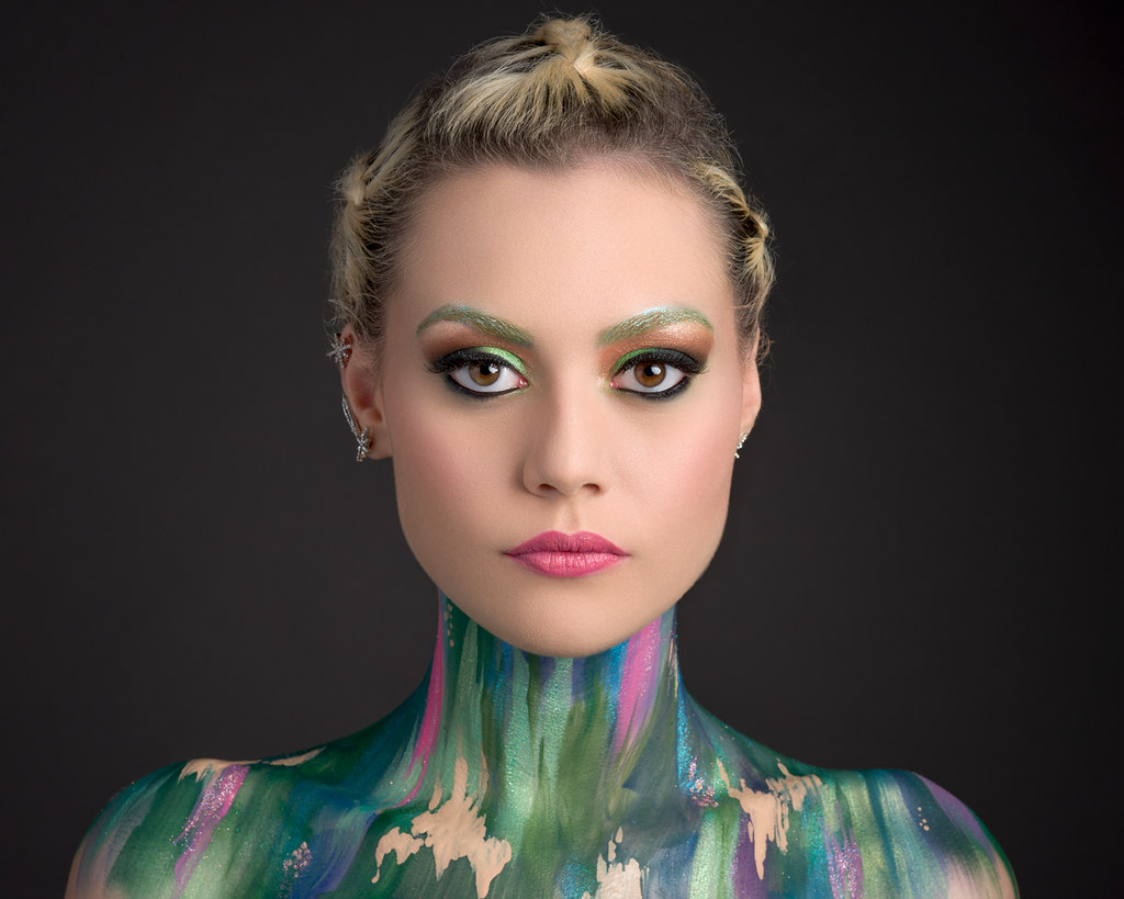 Gabby3 Model Gabby Carbon HMUA Kerry Nash Makeup John van de Geyn