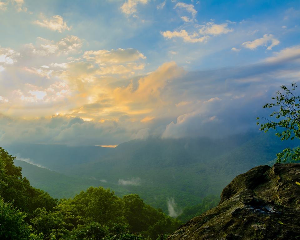 Ohiopyle State Park Baughman Rock view. Pa DCNR Flickr
