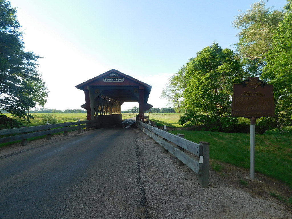 Spain Creek Covered Bridge North Lewisburg, Ohio Flickr