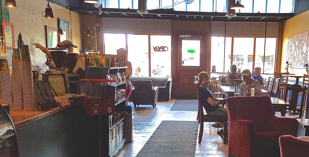 Cynthia and Joyce At Pioneer Coffee in Cle Elum. 302pm. O… Flickr